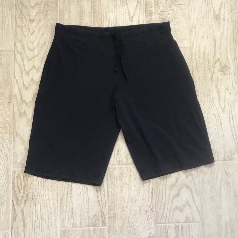Bamboo Traders navy Cotton Bermuda shorts